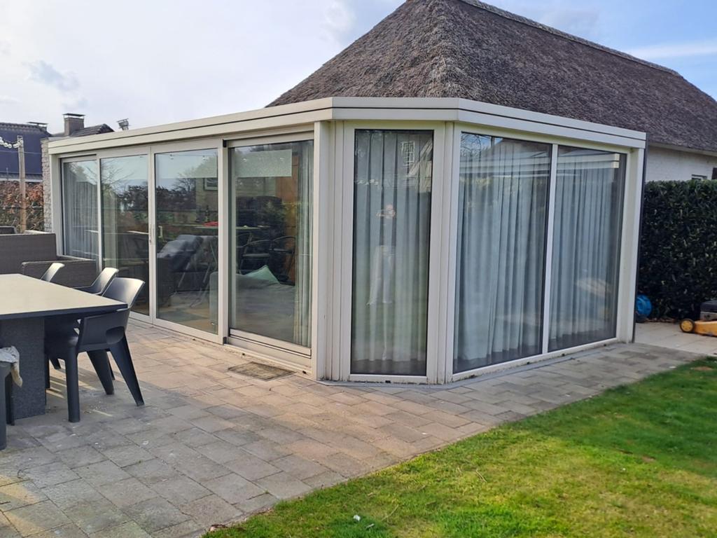 Luxe Serre Overkapping 7x3.2m met Schuifpui & Thermopane, Tuin en Terras, Tuinhuizen, Ophalen