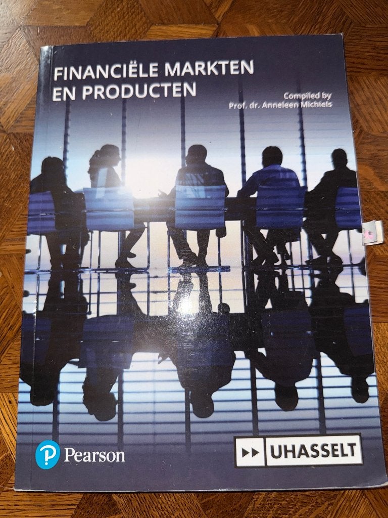 Financiële markten en producten, Enlèvement ou Envoi, Utilisé, Enseignement supérieur, Pearson