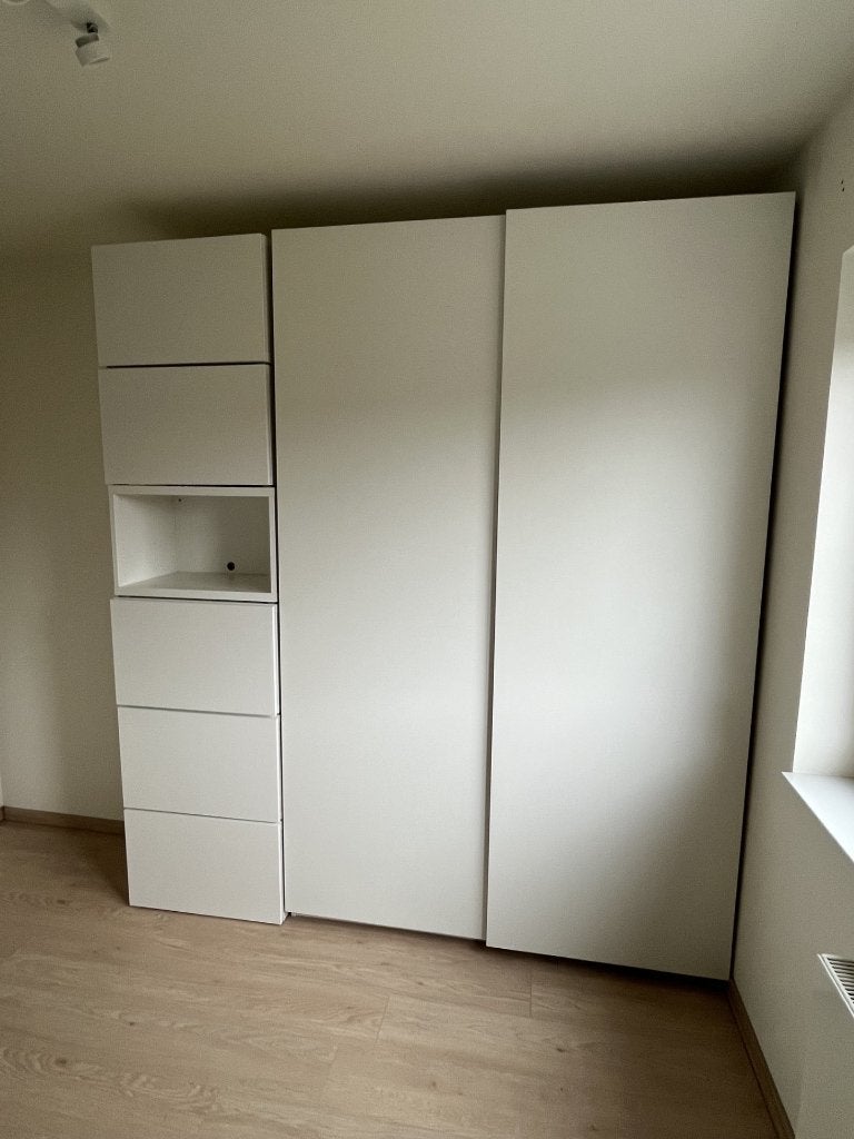 Slimme IKEA PAX Kastenwand -  200x44x236 cm, Enlèvement, Comme neuf