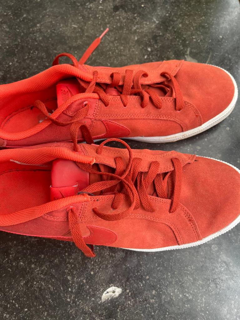 Nike Court Royale Suede Rood - Maat 45 (US 11), Ophalen, Zo goed als nieuw, Nike