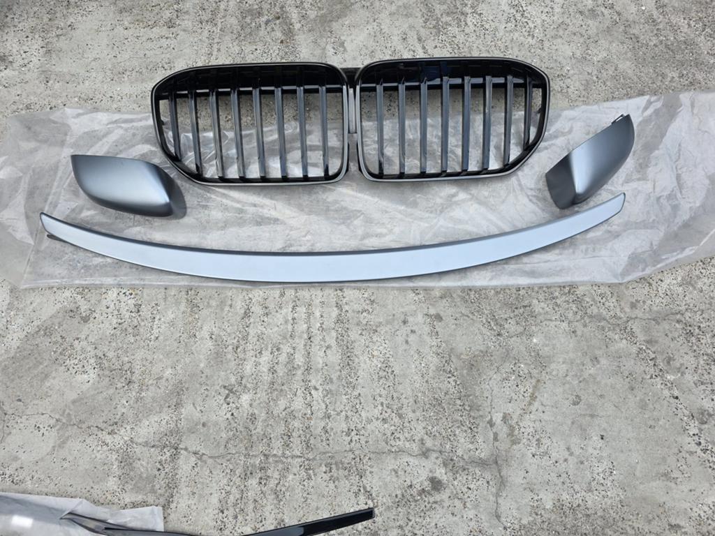 BMW G11 7-serie grille, spiegel en spoiler, Ophalen, Achter, BMW