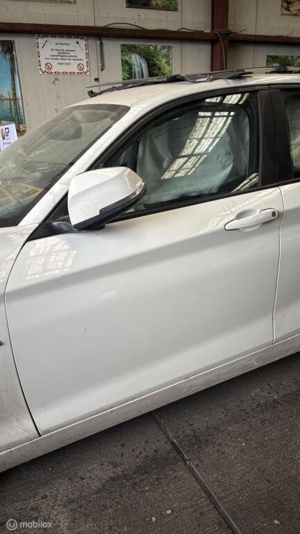 Voordeur links linksvoor wit BMW 1-serie F20 LCI ('15->), Enlèvement, Utilisé, Porte, BMW