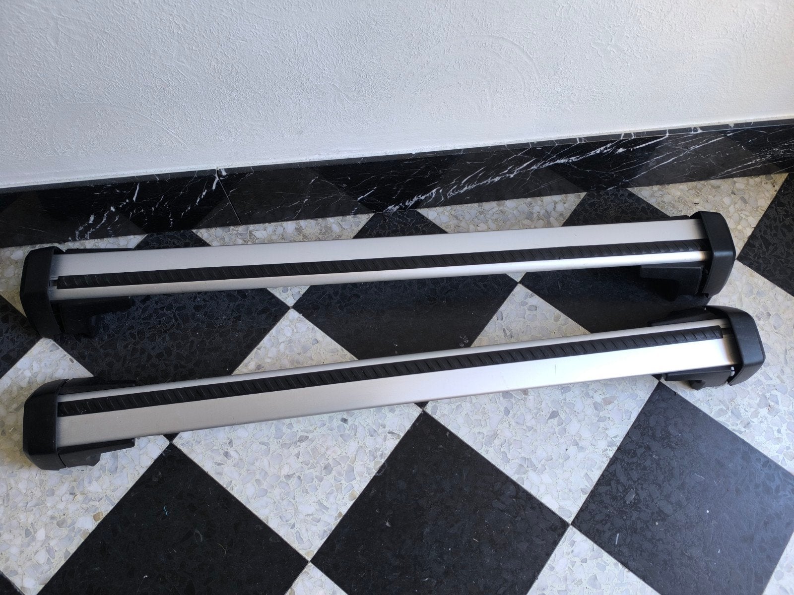 Originele Volvo XC90 dakdragers, Ophalen