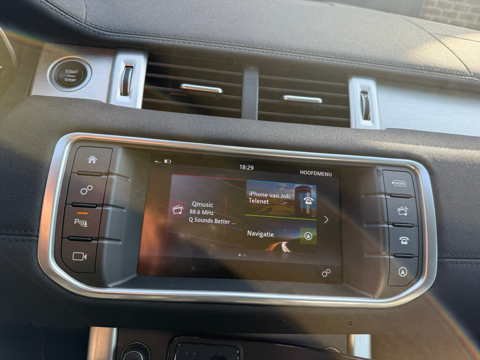 Range rover evoque, Auto's, Voorwielaandrijving, Navigatiesysteem, Zwart, Leder