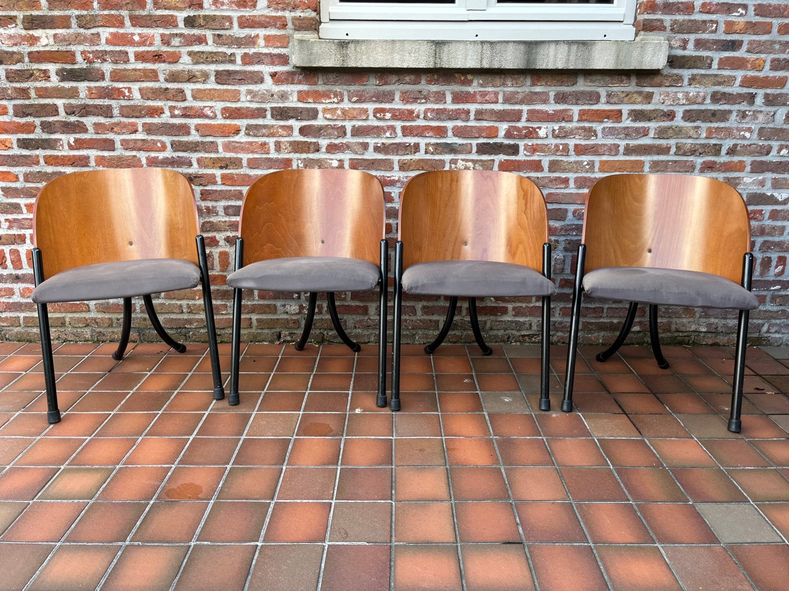 Retro stoelen, Ophalen, Gebruikt, Hout