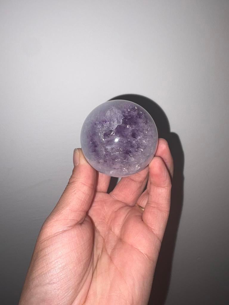 Améthyste avec boule d'agate, Enlèvement