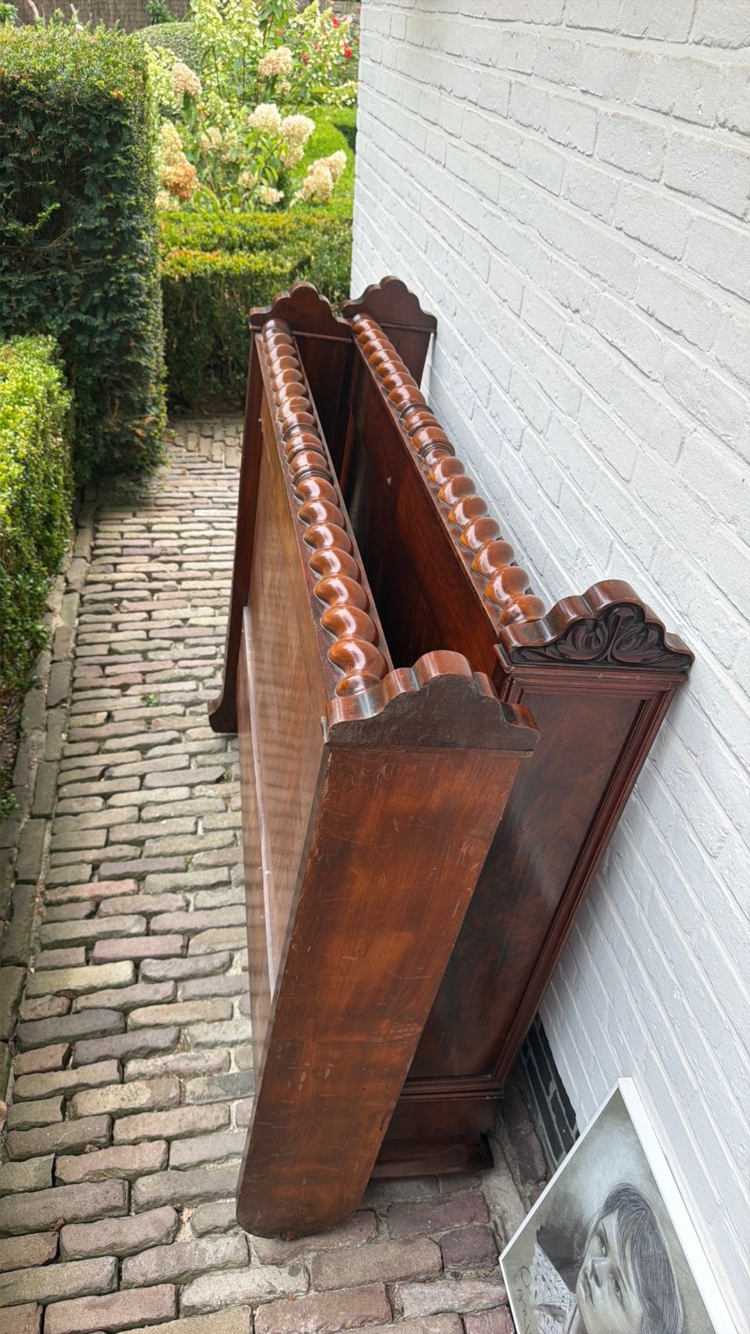 Antiek bed 100x200, Ophalen