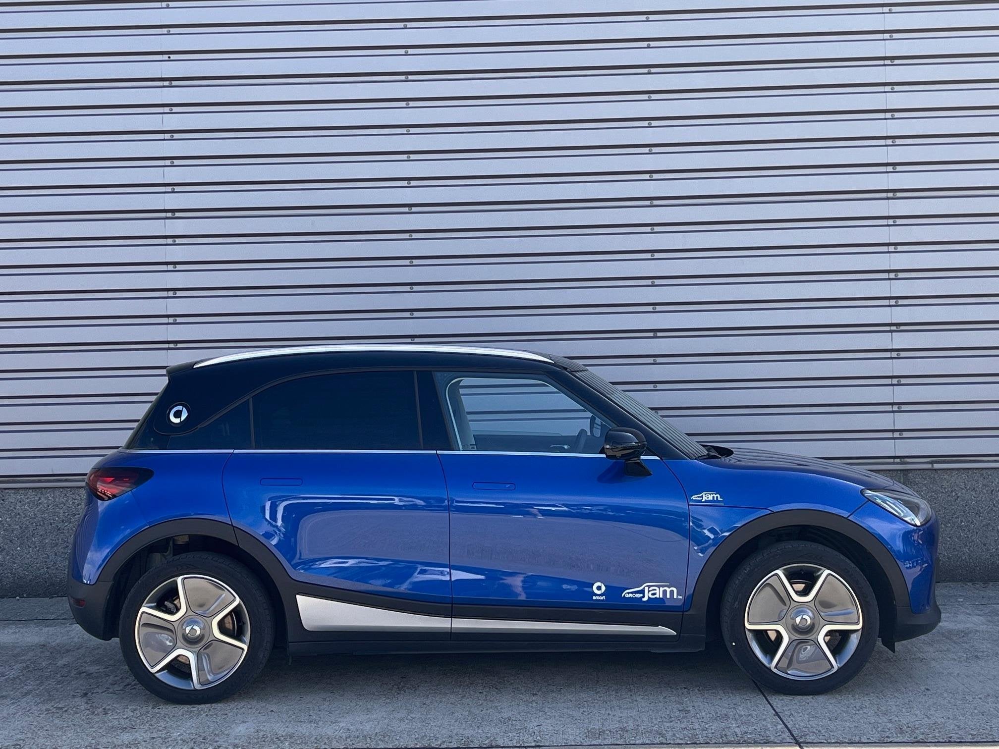 smart #1 BEV 66hWh Pro+, Auto's, Smart, Automaat, Gebruikt, Zwart, Blauw