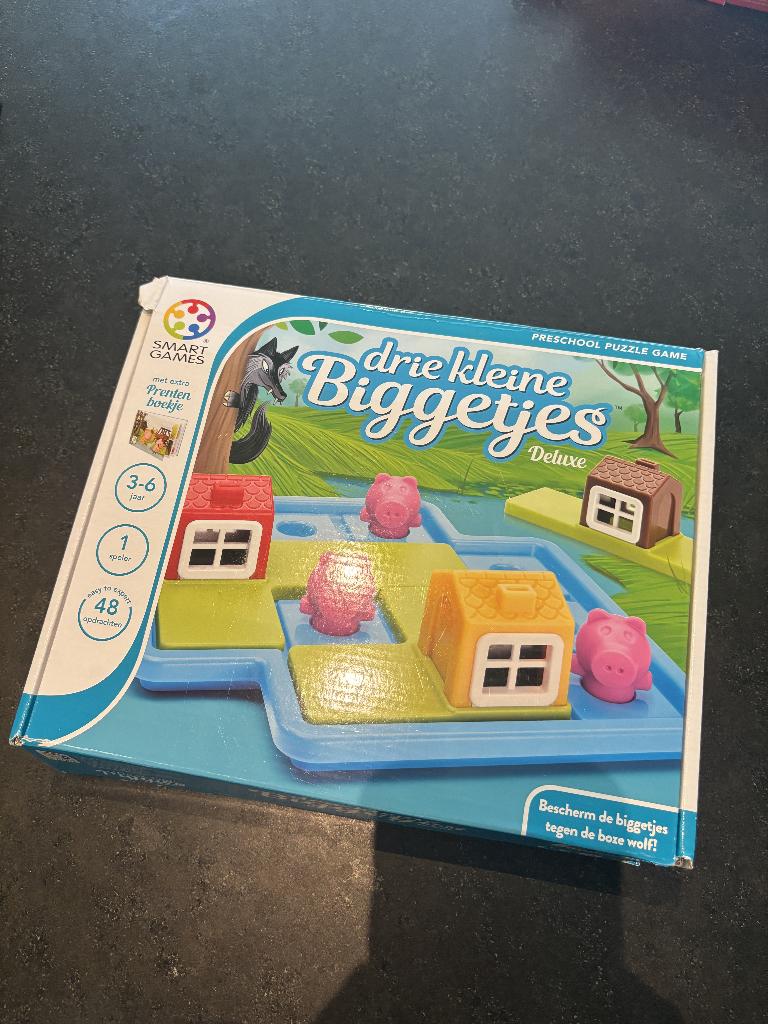 Drie Kleine Biggetjes Smartgames, Ophalen, Gebruikt