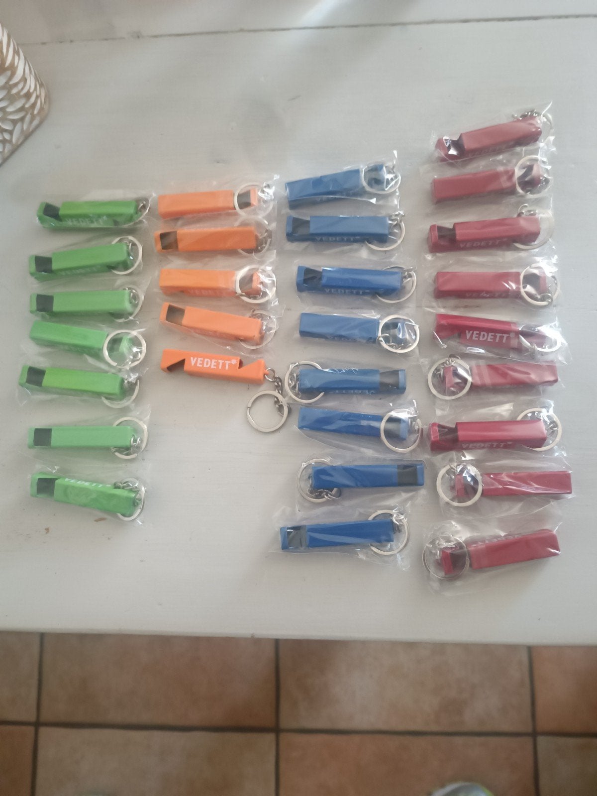 Vedett sleutelhanger aftrekkers, Ophalen of Verzenden