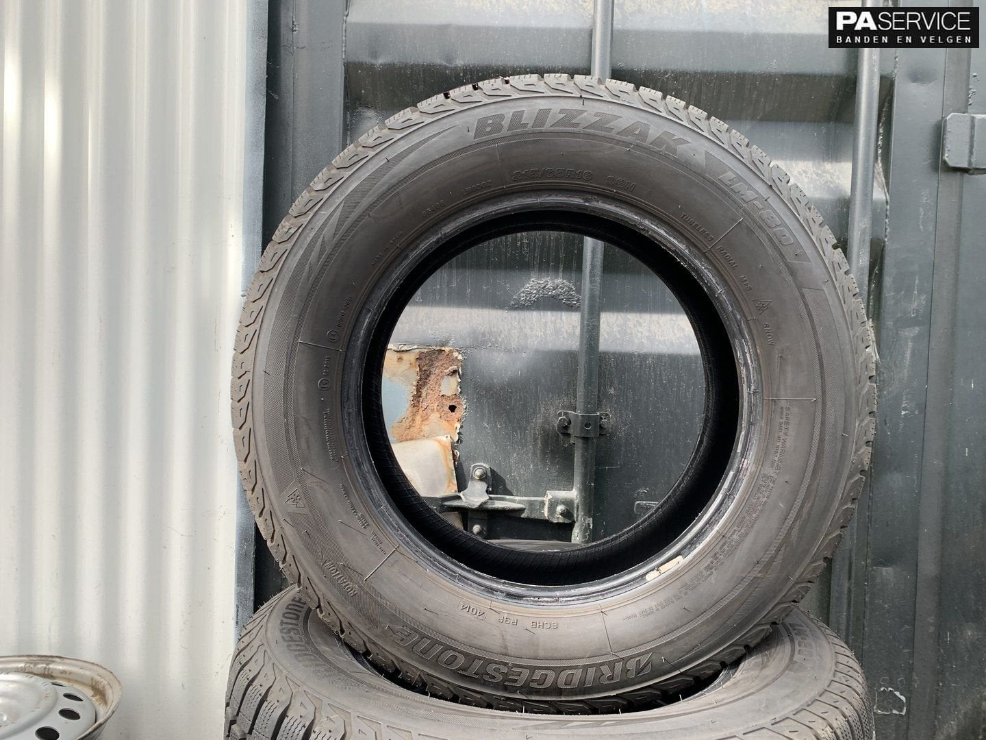 4x Bridgestone Blizzak 215 65 16 Winterbanden 7.2 en 6.8 mm, Auto-onderdelen, -, Banden en Velgen, -, Gebruikt
