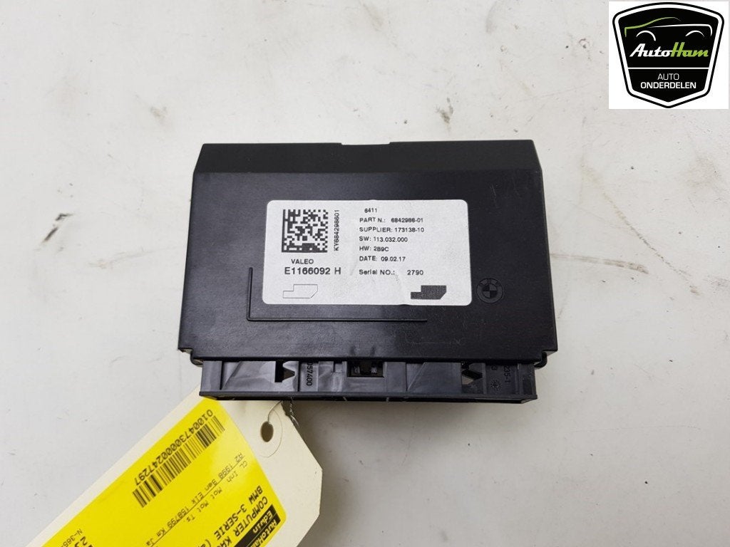 ORDINATEUR GESTION TEMPERATURE BMW 3 serie (F30), Utilisé, BMW