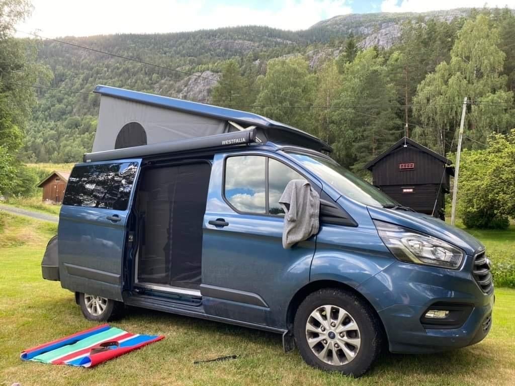 Camper Ford Transit Custom Nugget met hefdak 185 PK, Ford, Diesel, Particulier, Ford