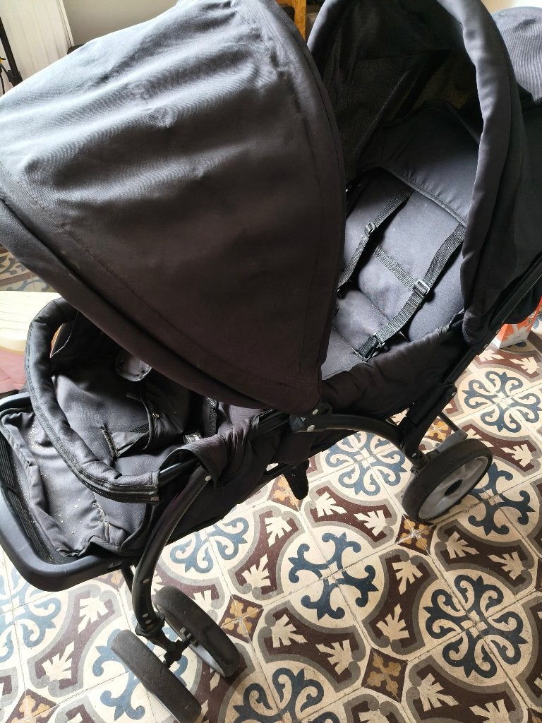 Dubbele buggy, Kinderen en Baby's, Ophalen, Gebruikt, Overige merken, Duomodel