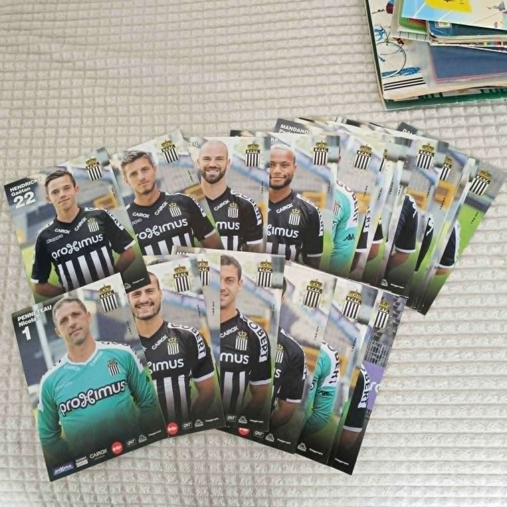 sporting de Charleroi     photos 2018, Collections, Enlèvement ou Envoi, Neuf, Cartes de joueur