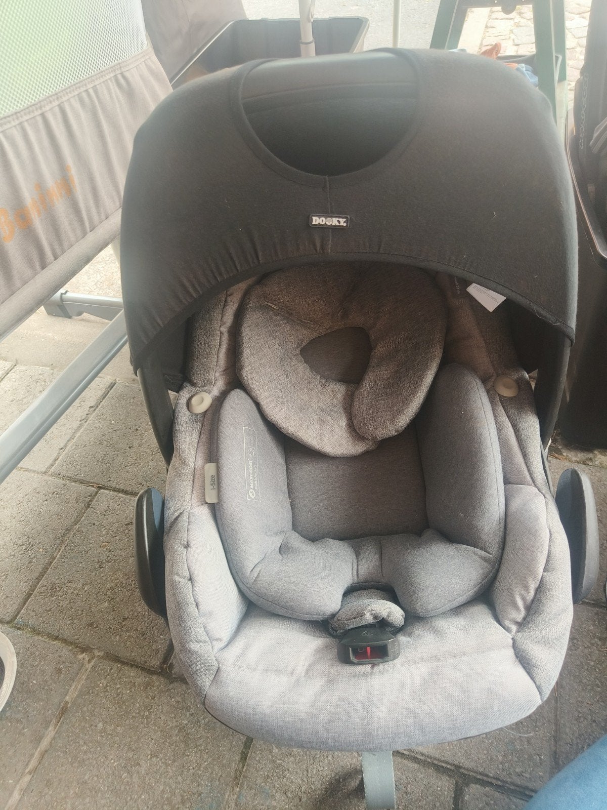 maxi cosi, Ophalen
