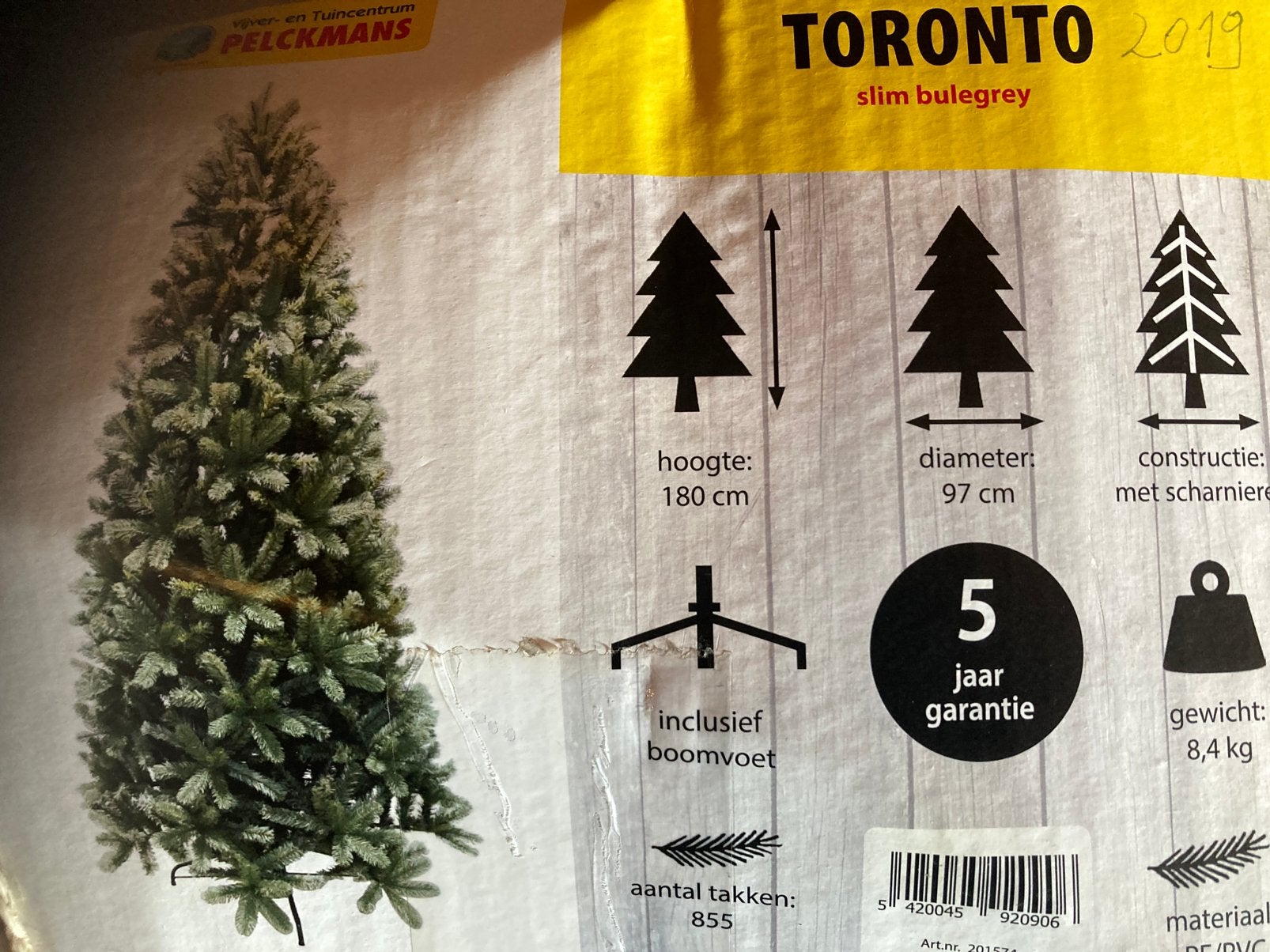 Kerstboom, Diversen, Ophalen, Gebruikt