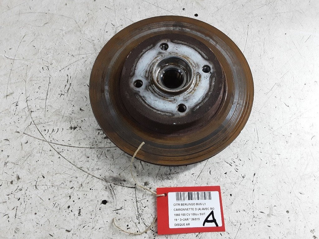 FREIN DISQUE ARRIÈRE Citroën Berlingo (01-2008/04-2021), Autos : Pièces & Accessoires, Citroën, Mevr. I. Hauben, Utilisé, Rue de l'Espoir 34 34
4030  GRIVEGNÉE, BE