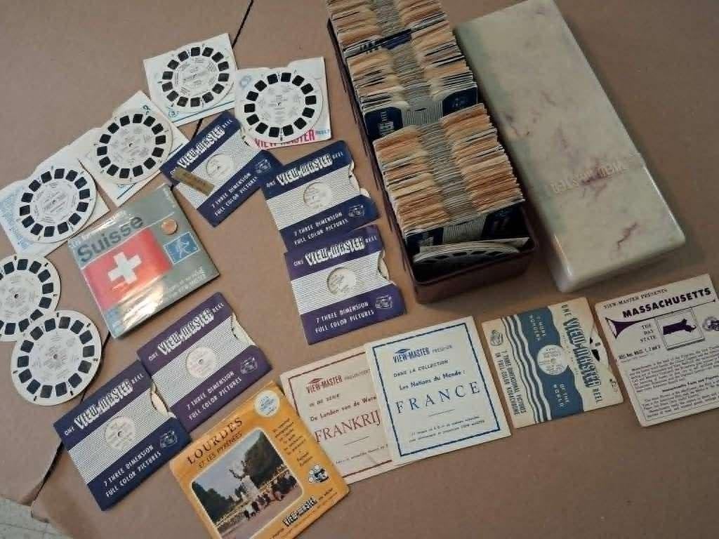 View Master Monde: suisse, palestine, algérie, suède, usa..., Enlèvement ou Envoi, Utilisé