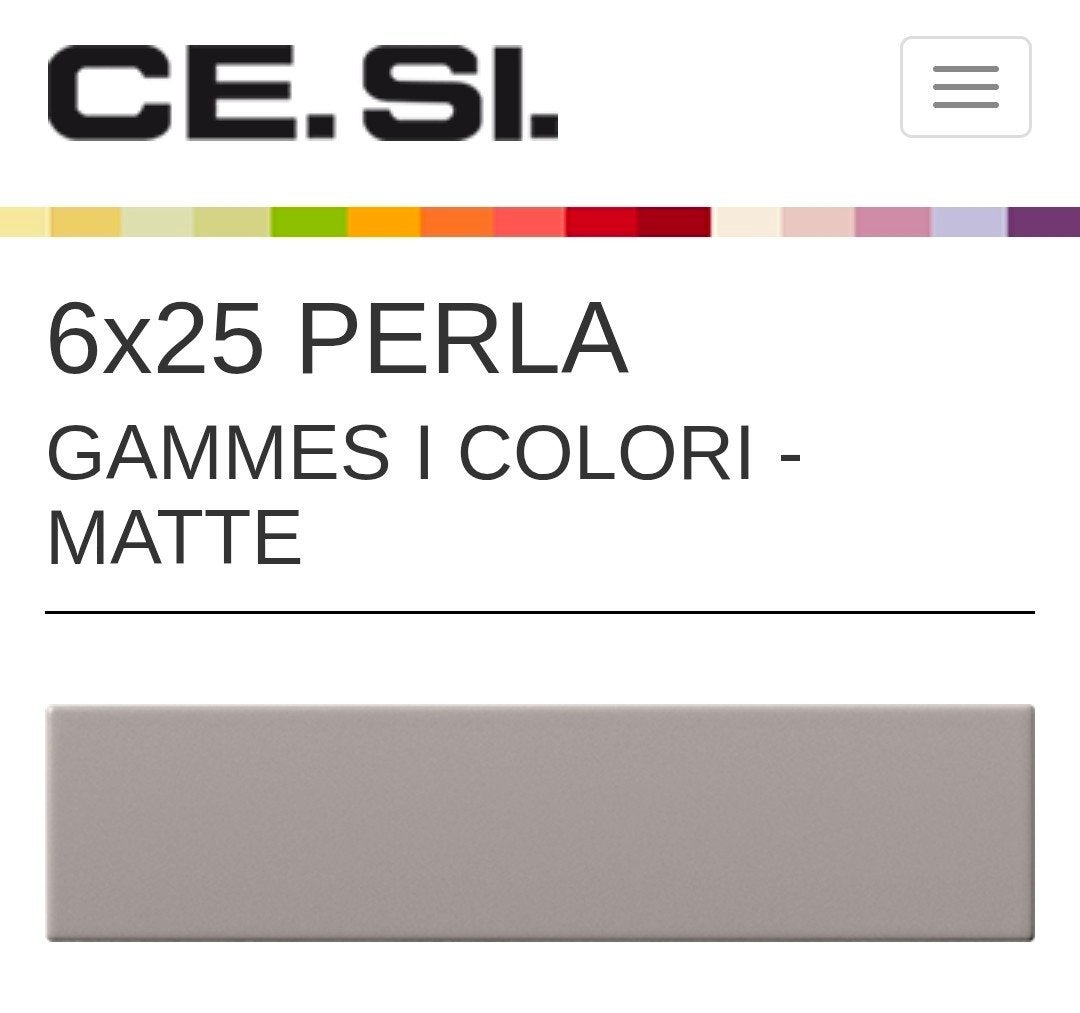 Carrelage CESI couleur: Perla Mat (6 boites), Bricolage & Construction, Dalles & Carrelages, Enlèvement