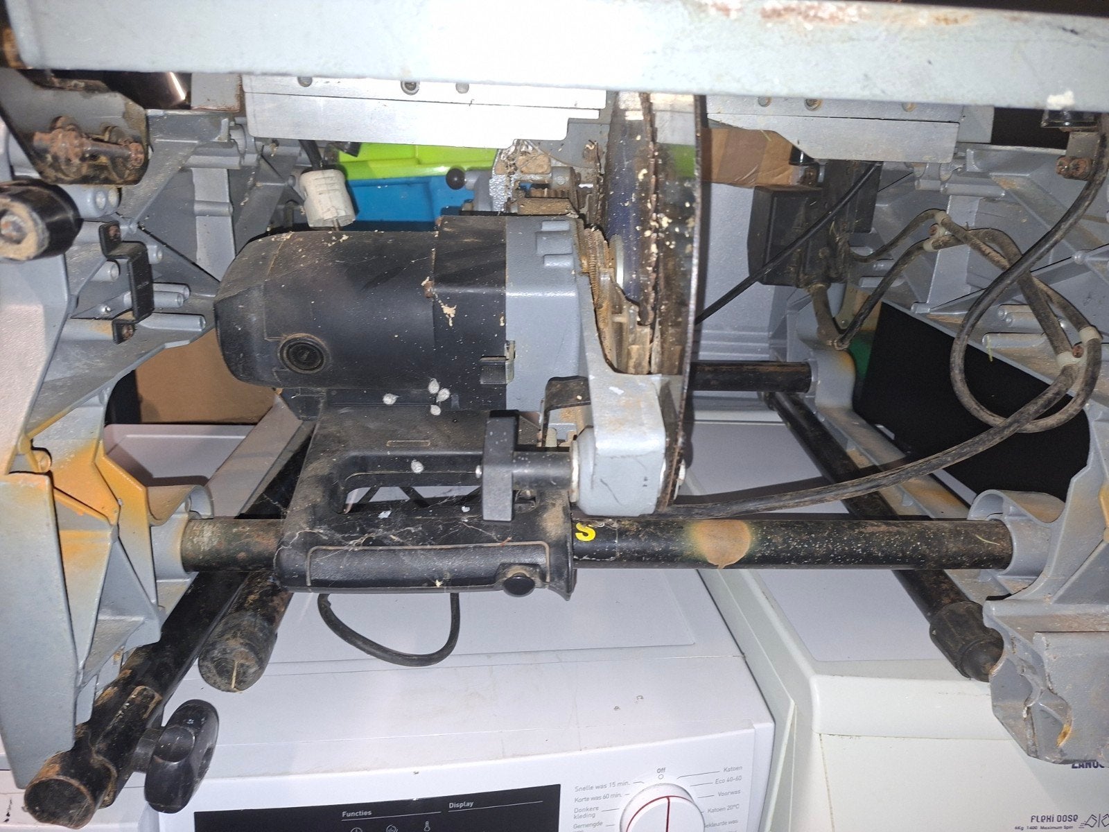 tafelzaagmachine powerplus, Doe-het-zelf en Bouw, Ophalen of Verzenden