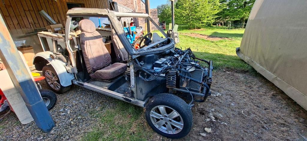 Voiture sans permis projet, Ophalen
