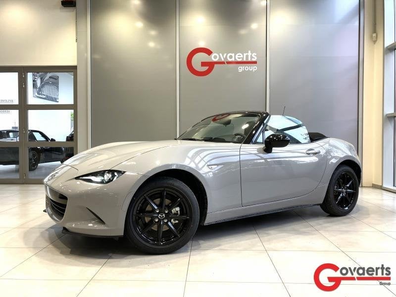 Mazda MX-5 MX-5 2ST 1.5L SKYACTIV-G 132ps 6MT Prime-Line, Auto's, Zwart, Cabriolet, Bedrijf, Handgeschakeld