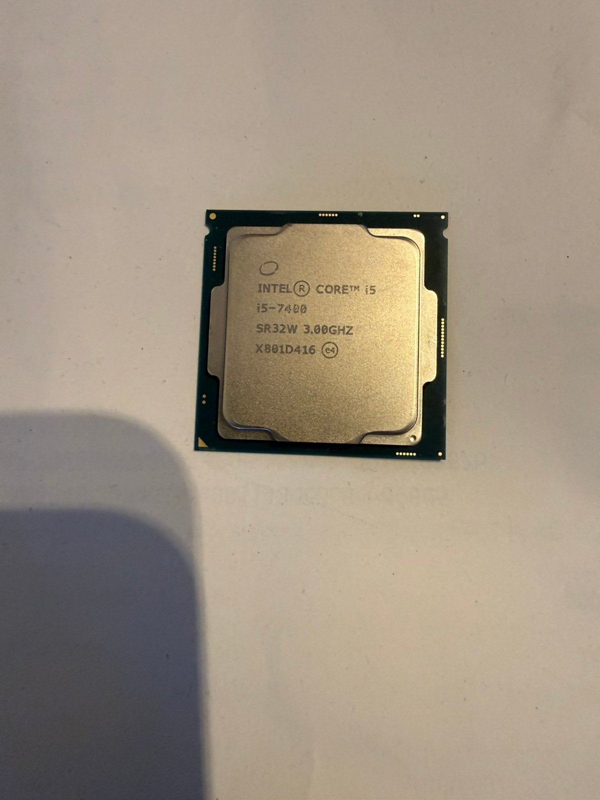 Intel i5-7400, Enlèvement, Comme neuf