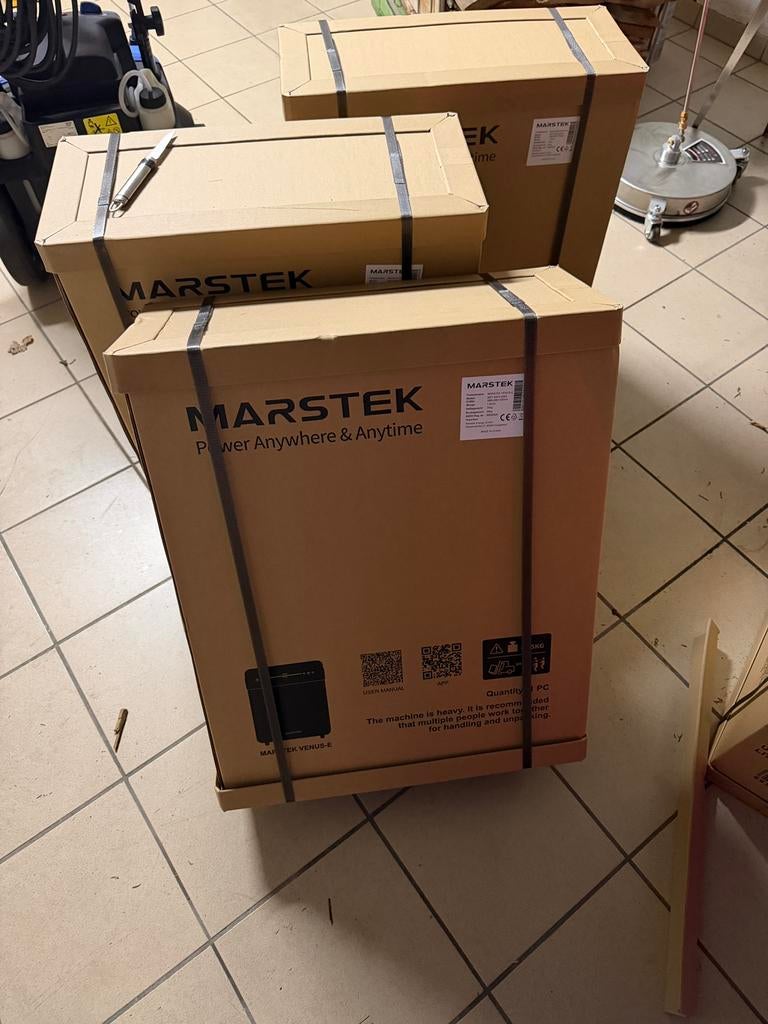 Marstek venus E 3.0 5.12kwh, Ophalen, Nieuw, Compleet systeem