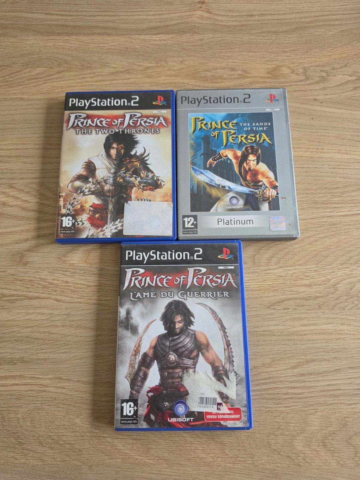 Lot de 3 jeux ps2 Prince of Persia, Consoles de jeu & Jeux vidéo, Enlèvement ou Envoi