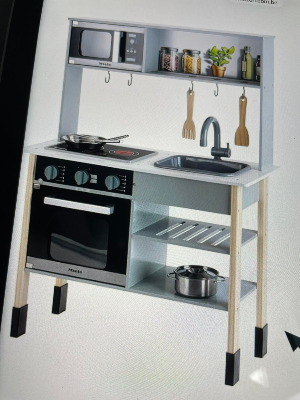 Cuisine Miele our enfant, 25 à 50 cm, Gris, Moins de 100 cm, Comme neuf