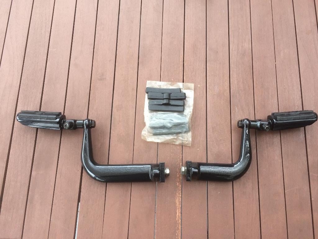 Harley XL sportster 84 - 03, adjustable highway pegs, zwart, Ophalen, Nieuw