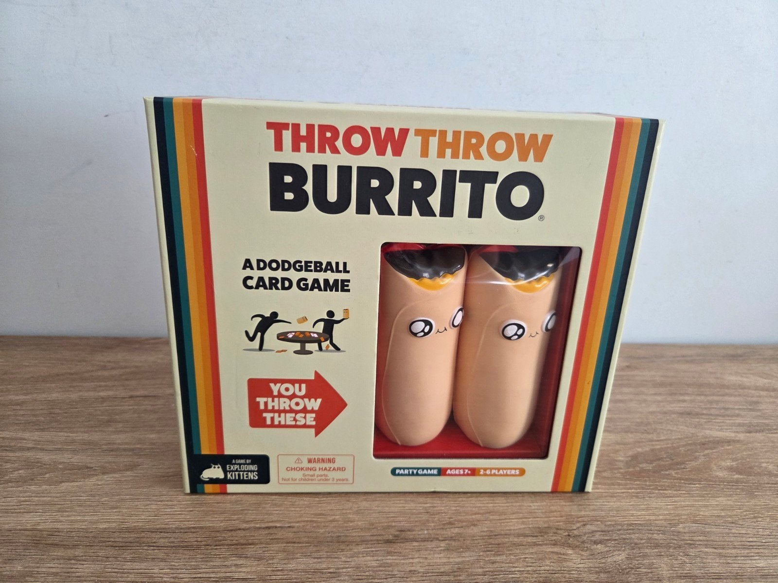 Throw Throw Burrito van Exploding Kittens, Hobby en Vrije tijd, Gezelschapsspellen | Overige, Ophalen of Verzenden