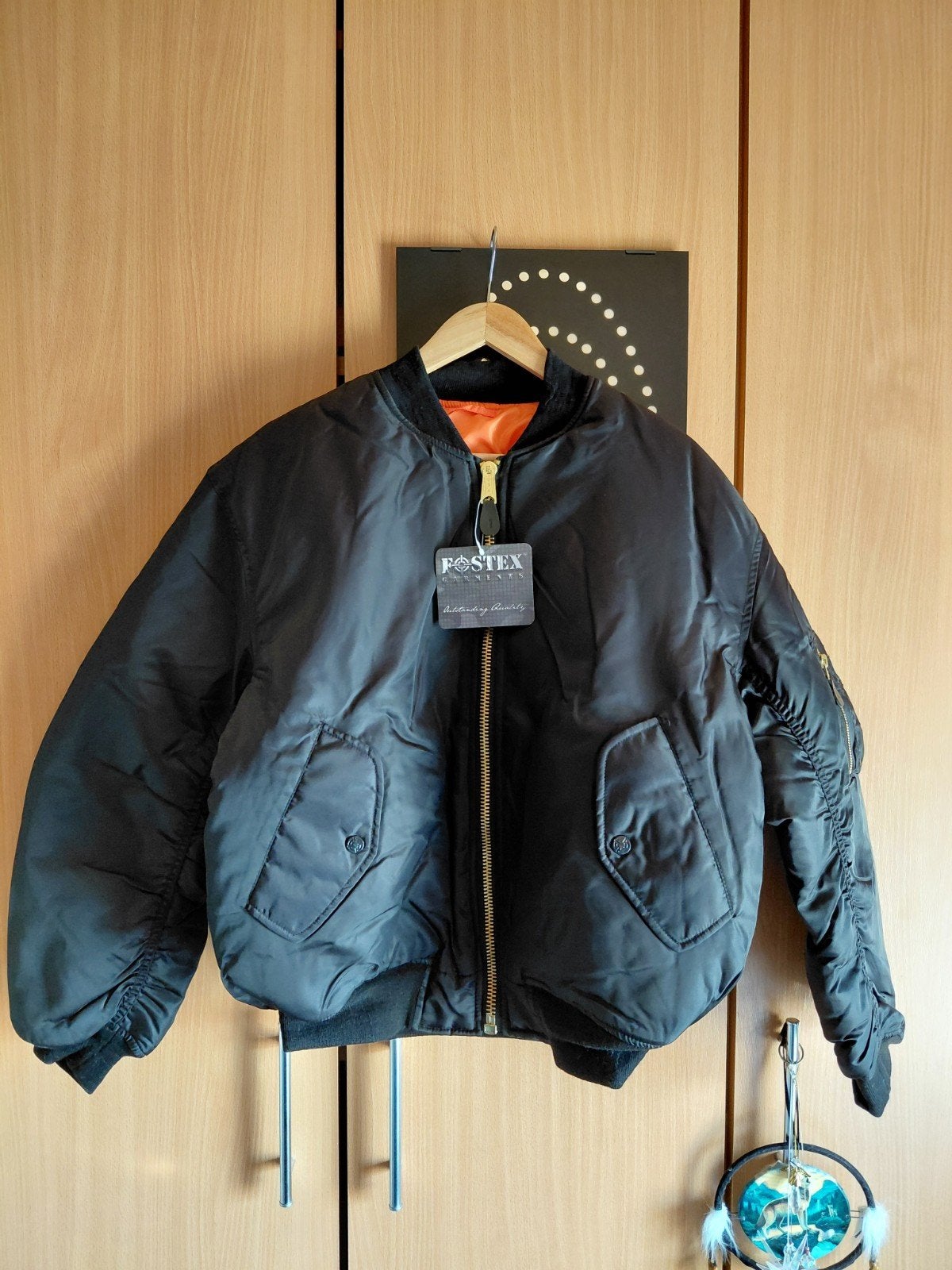 Bomberjacker, Maat 52/54 (L), Nieuw, Oranje, Ophalen of Verzenden