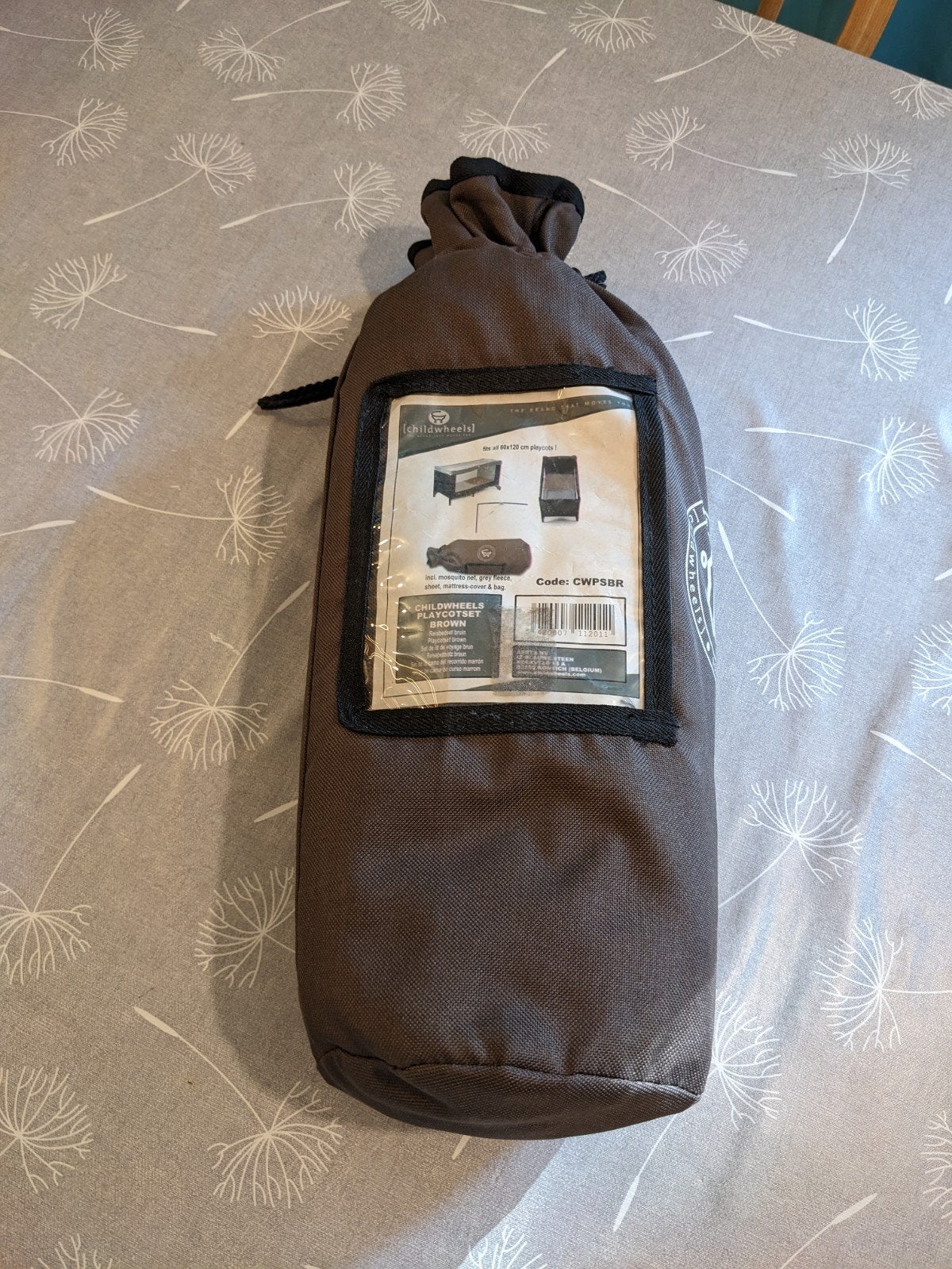 Childwheels Reisset beddengoed voor babybed/ reisbed - Nieuw, Enfants & Bébés, Neuf, Lit parapluie, Garçon ou Fille, Enlèvement ou Envoi