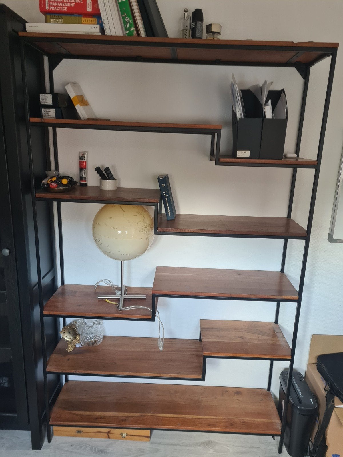 Etagere style industriel, 25 à 50 cm, Moins de 150 cm, Comme neuf, Enlèvement