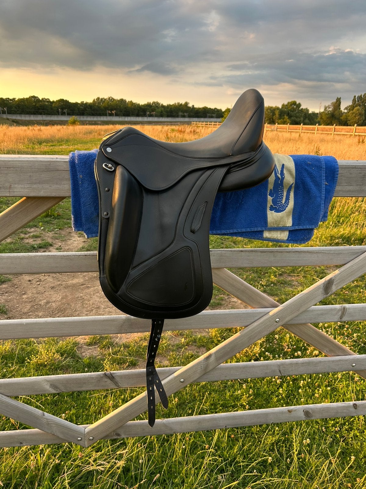 Selle dressage Aviar, Enlèvement, Comme neuf