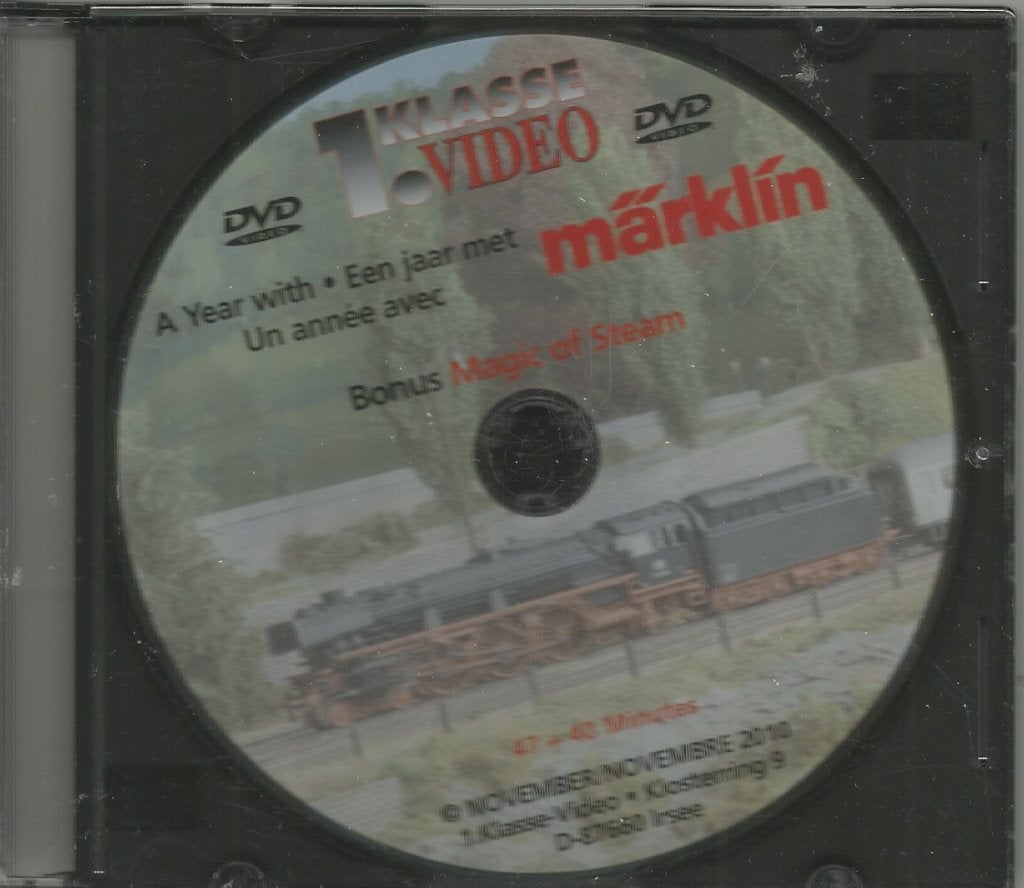 DVD Een jaar mer Märklin november 2010, Hobby en Vrije tijd, Wisselstroom, Zo goed als nieuw, Märklin, Boek, Tijdschrift of Catalogus