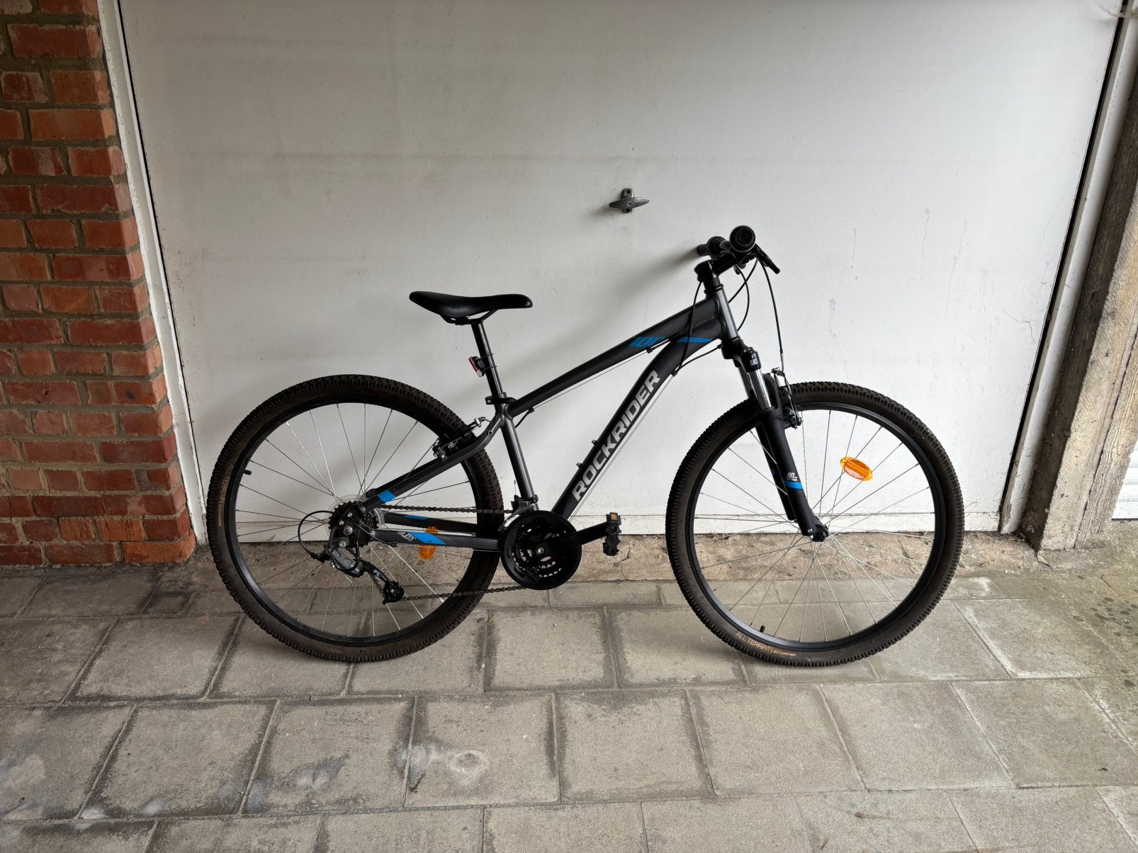 Velo vtt rockrider ST100 gris, Enlèvement, Utilisé, Hommes, Autres marques