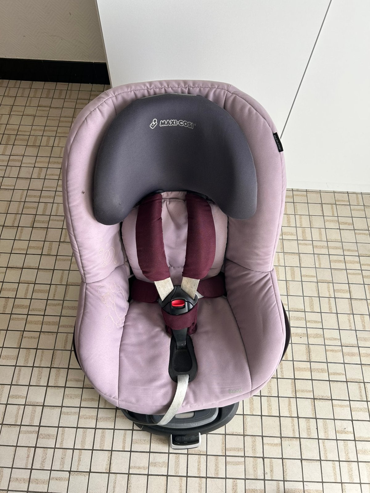 Maxi cosi pearl autostoel met familyfix, Ophalen, Verstelbare rugleuning, Gebruikt, 9 t/m 18 kg