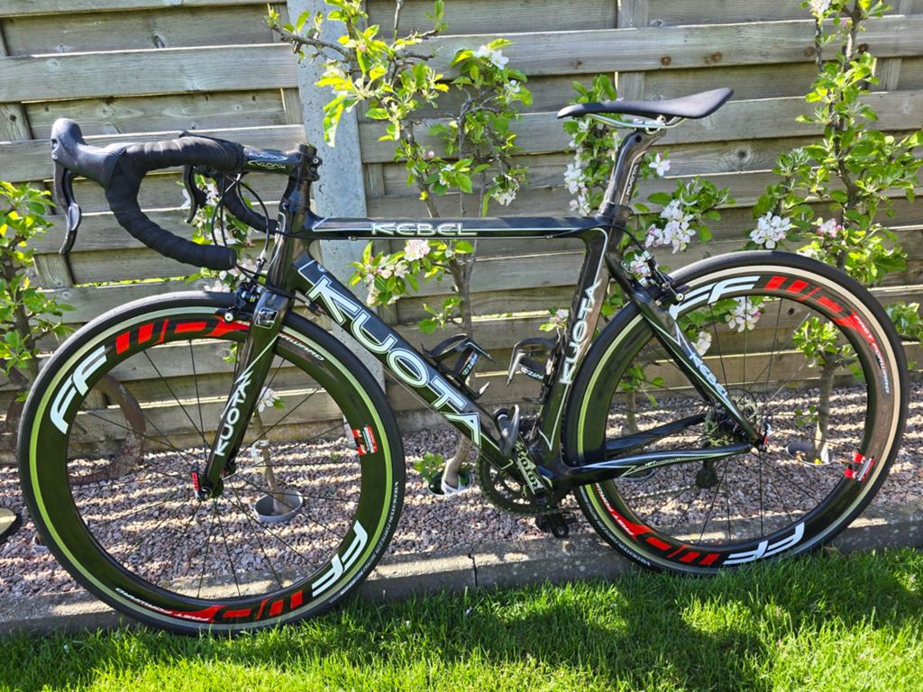 Carbon fiets, Fietsen en Brommers, Ophalen, Carbon