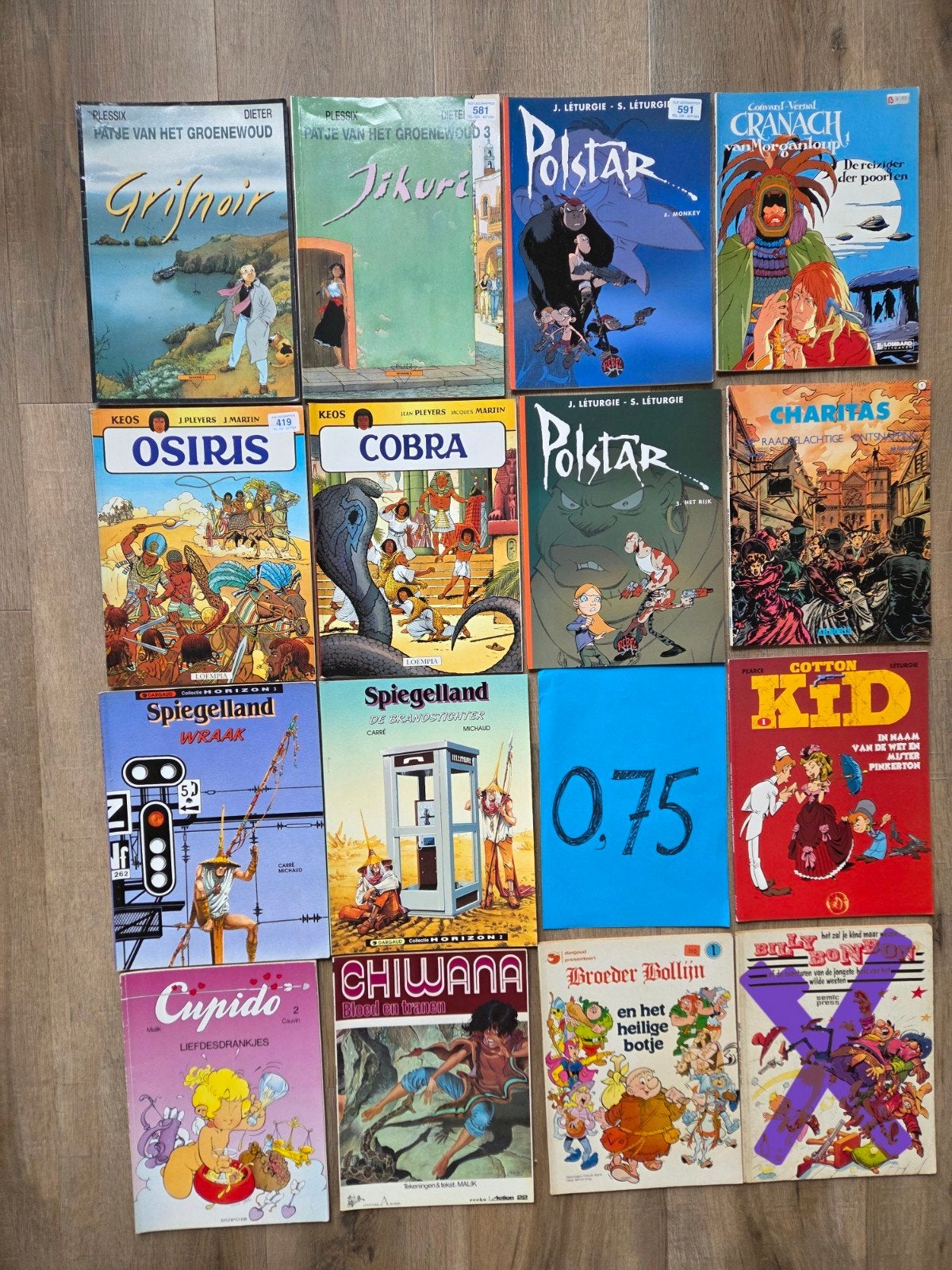 Diverse strips stripalbums partij  10 voor 6,-, Boeken, Ophalen of Verzenden
