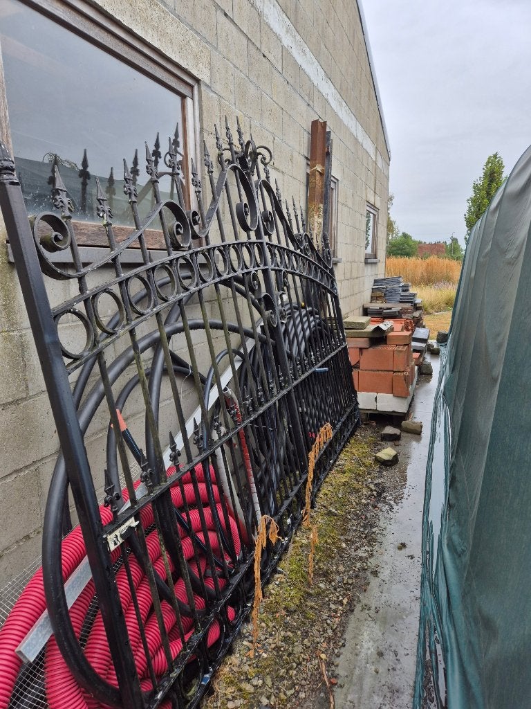 Oud smeedijzeren hekken, Ophalen, Gebruikt, IJzer, Sierhekwerk