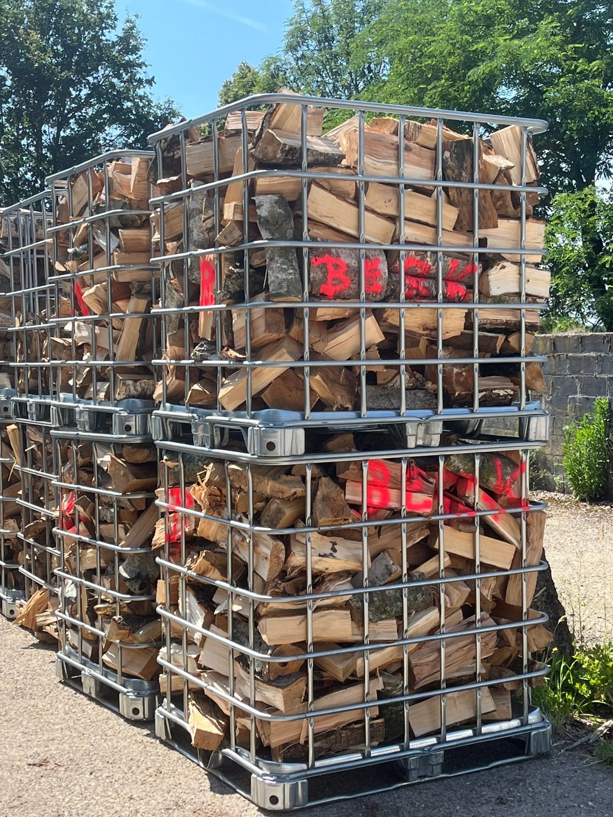 Droge Berk, 6 m³ ou plus, Enlèvement, Bouleau, Bûches