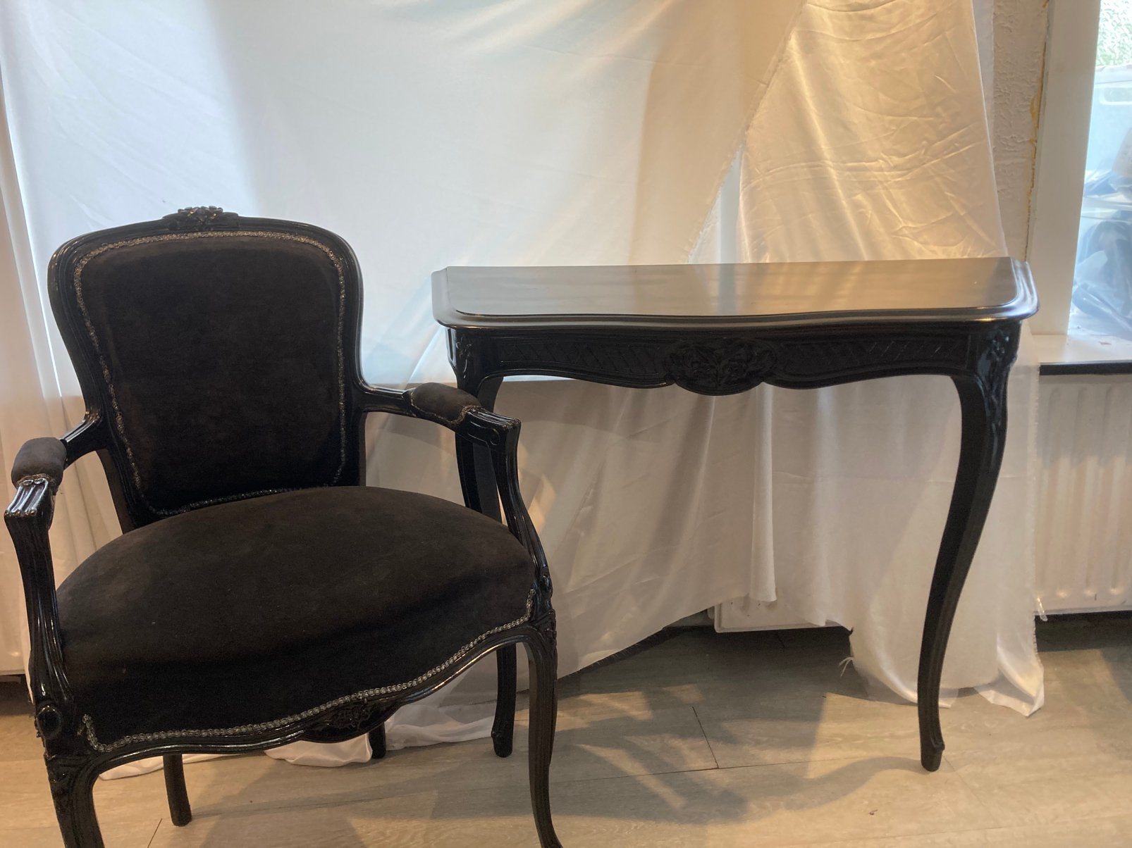Make up tafel met stoel, Maison & Meubles, Tables | Dessertes, Enlèvement, Comme neuf