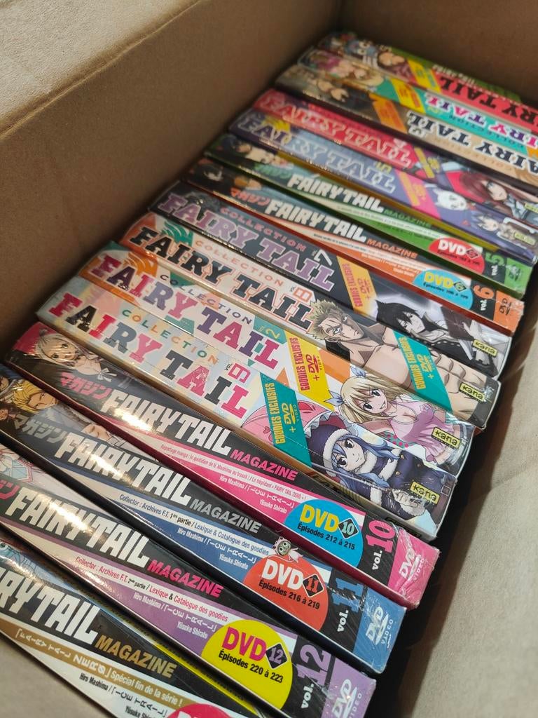 Collection Fairy Tail sous blister, Ophalen of Verzenden