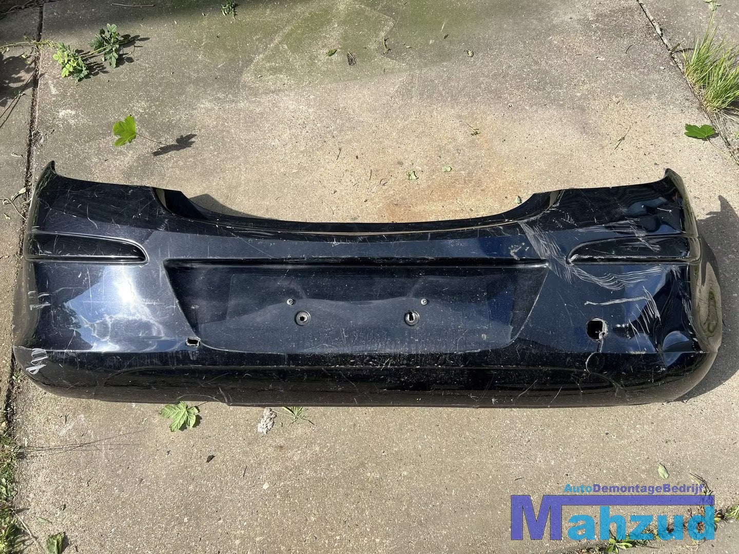 OPEL CORSA D Zwart achterbumper 3 deurs 2006-2014, Gebruikt, Opel Automobile GmbH, Kontakt@opel-infoservice.de, Achter