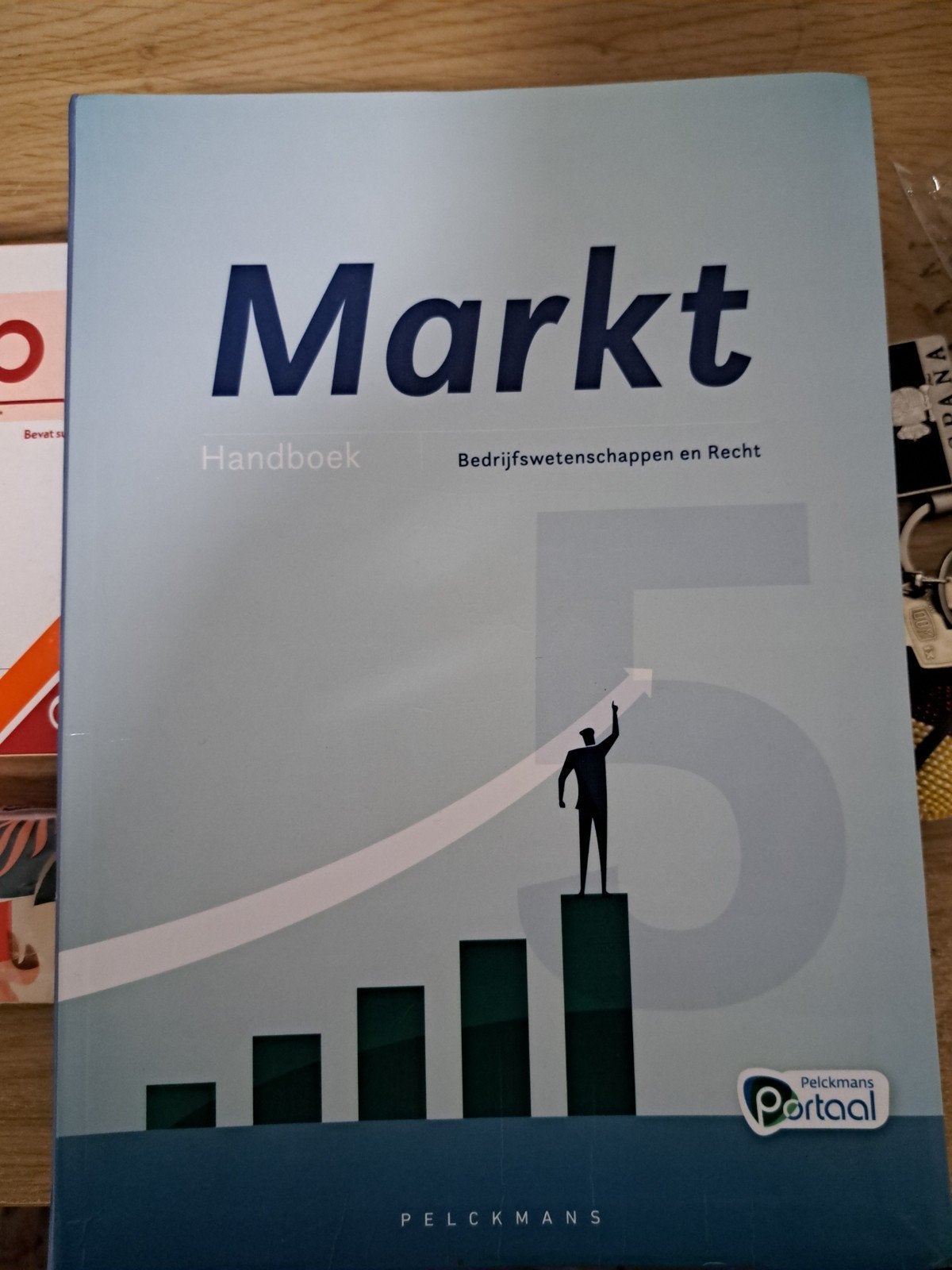 Markt 5 handboek Bedrijfswetenschappen en Recht, Boeken, Ophalen, Zo goed als nieuw, ASO, Bedrijfseconomie