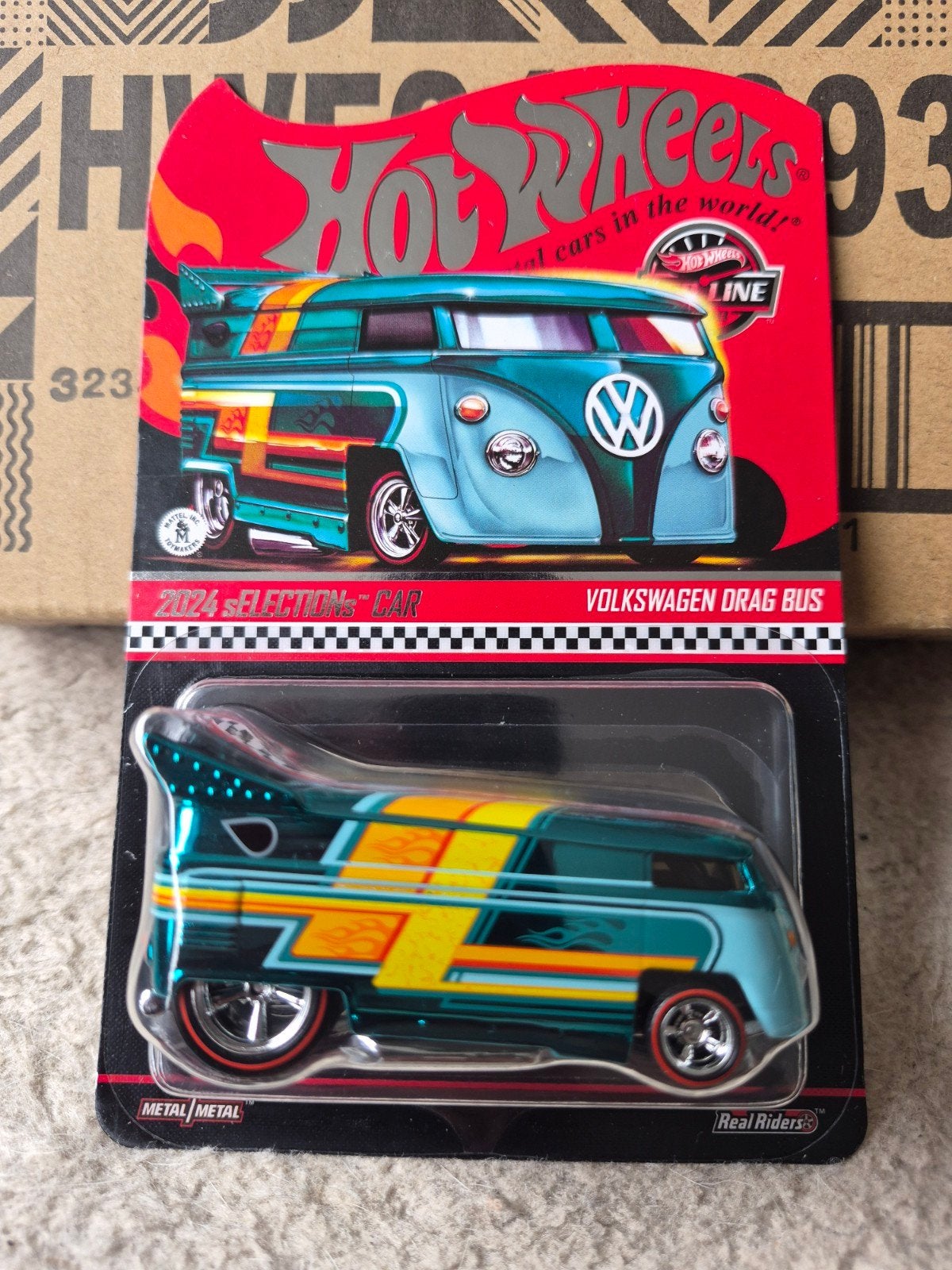 hot wheels vw drag bus rlc, Ophalen of Verzenden, Nieuw, Auto, Overige merken
