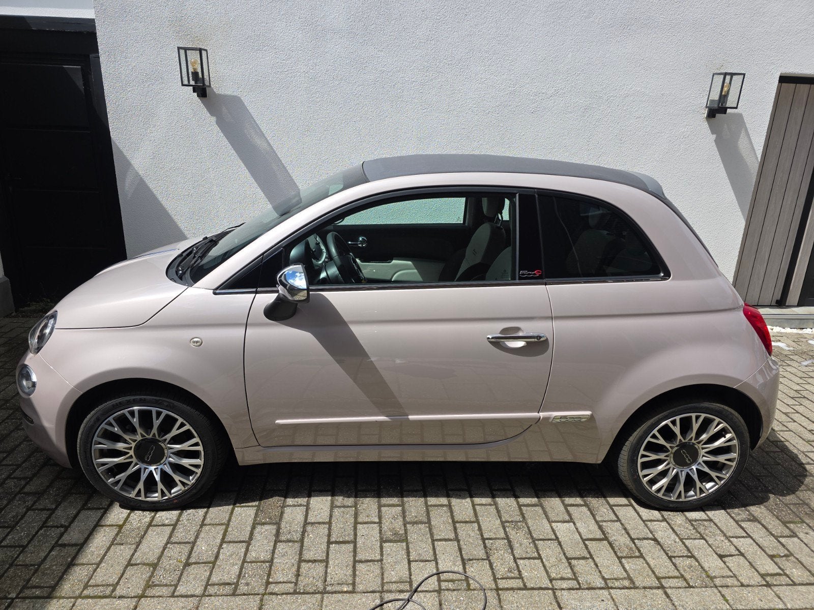 Fiat 500c star editie, Auto's, Fiat, Voorwielaandrijving, Overige kleuren, Cabriolet, Leder en Stof